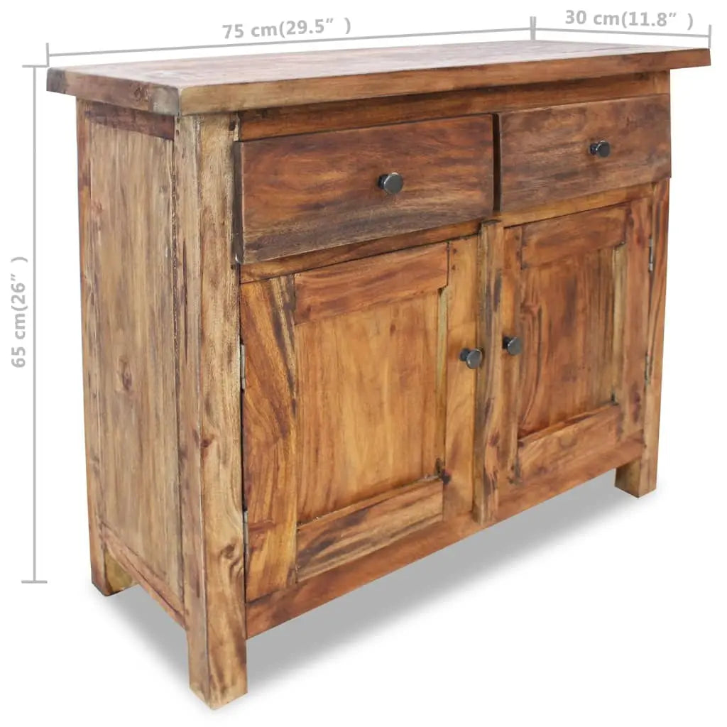 Sideboard Solid Mahogany Wood - Living with Luxury