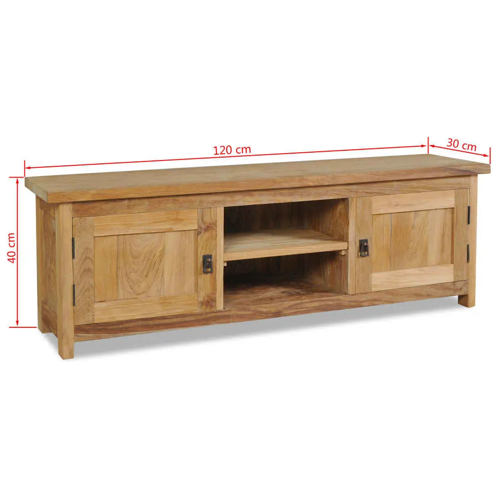 TV Cabinet Solid Teak - Living with Luxury