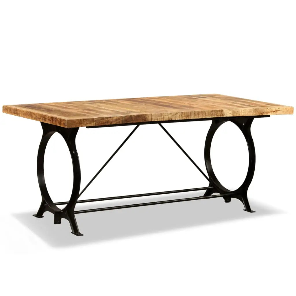 Dining Table Solid Rough Mango Wood 180 cm - Living with Luxury