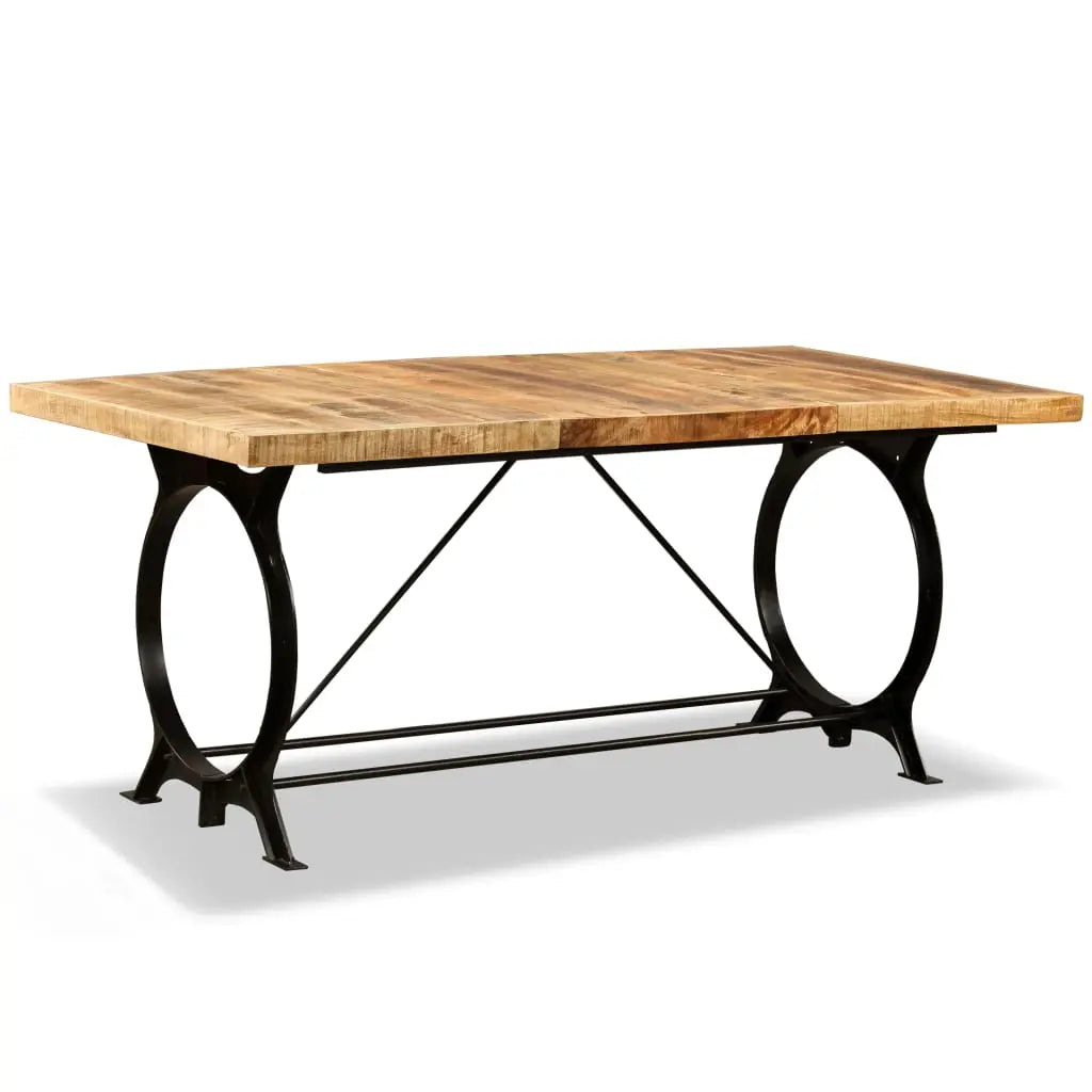 Dining Table Solid Rough Mango Wood 180 cm - Living with Luxury