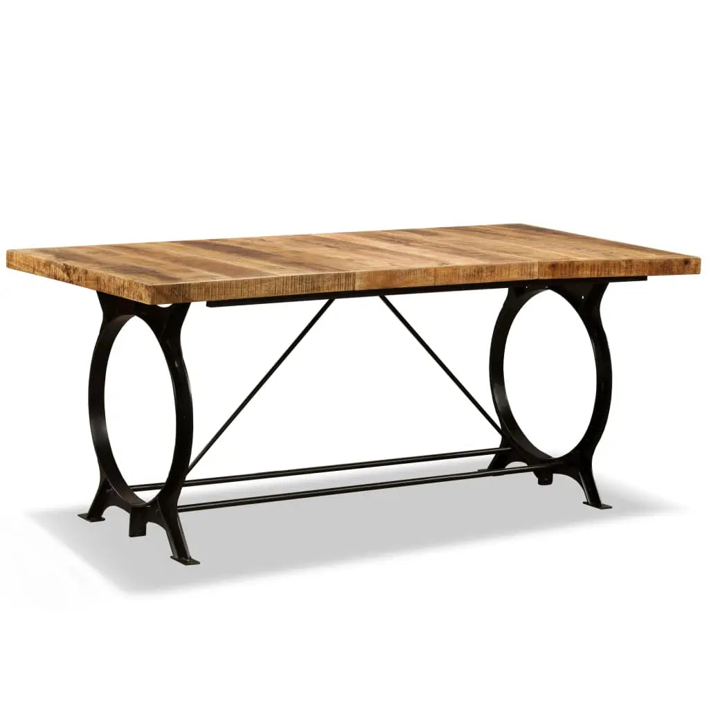Dining Table Solid Rough Mango Wood 180 cm - Living with Luxury