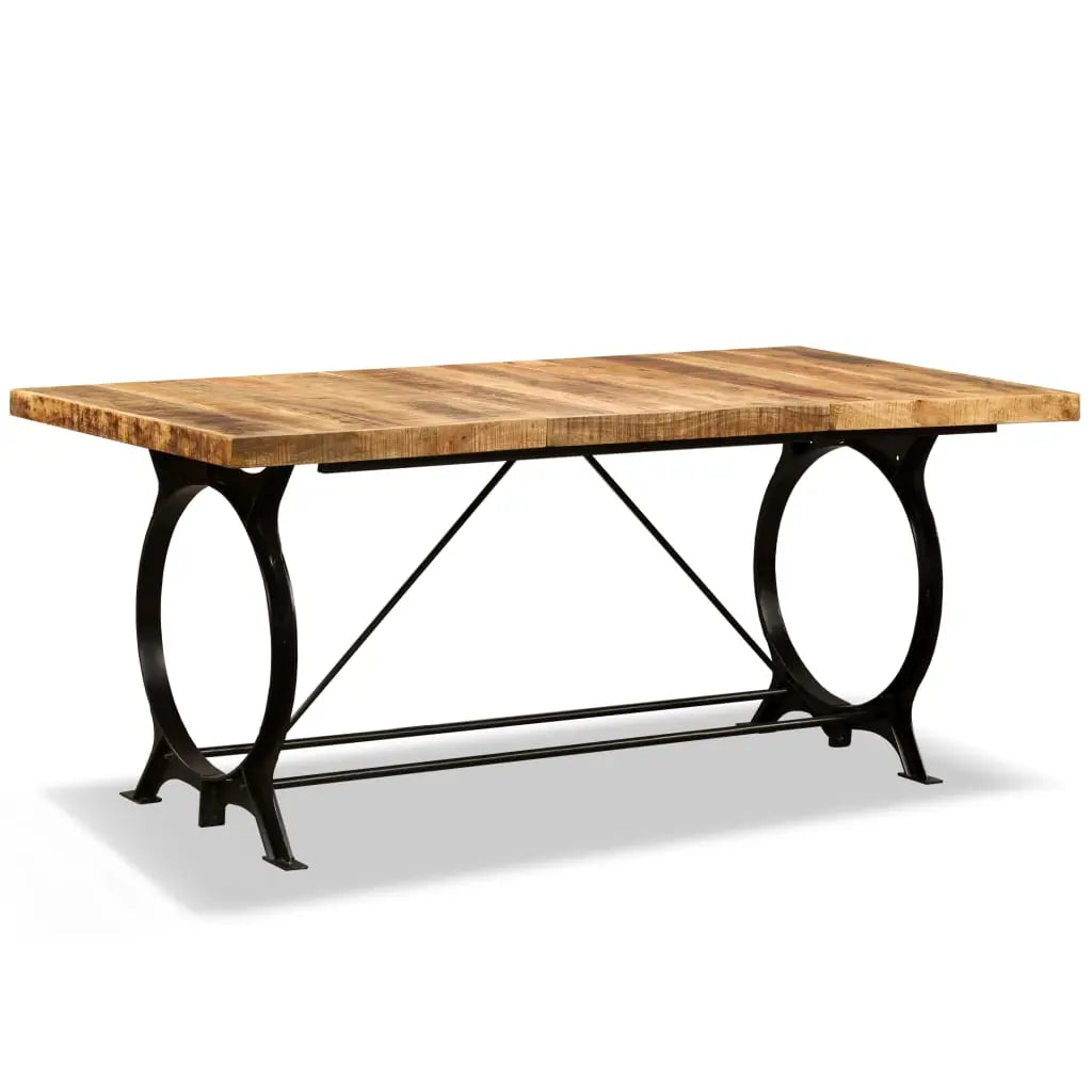Dining Table Solid Rough Mango Wood 180 cm - Living with Luxury
