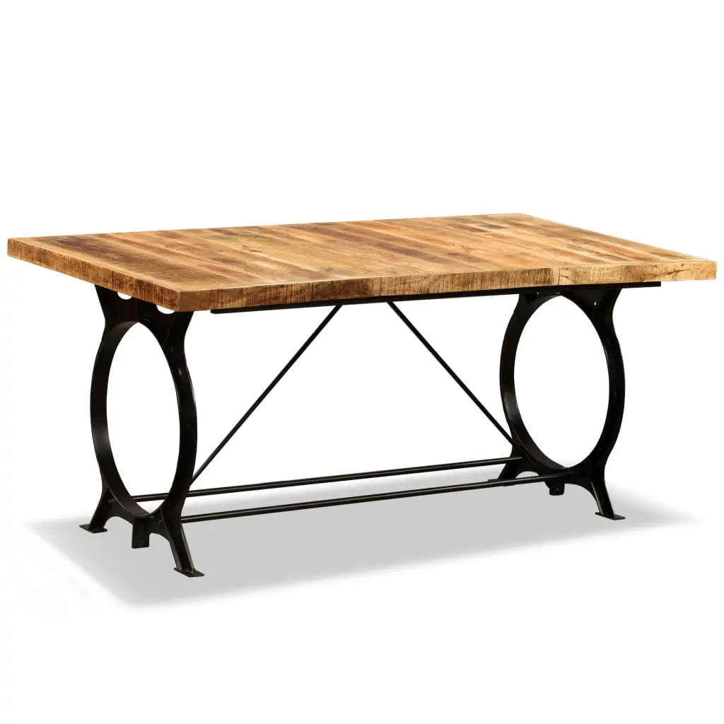 Dining Table Solid Rough Mango Wood 180 cm - Living with Luxury