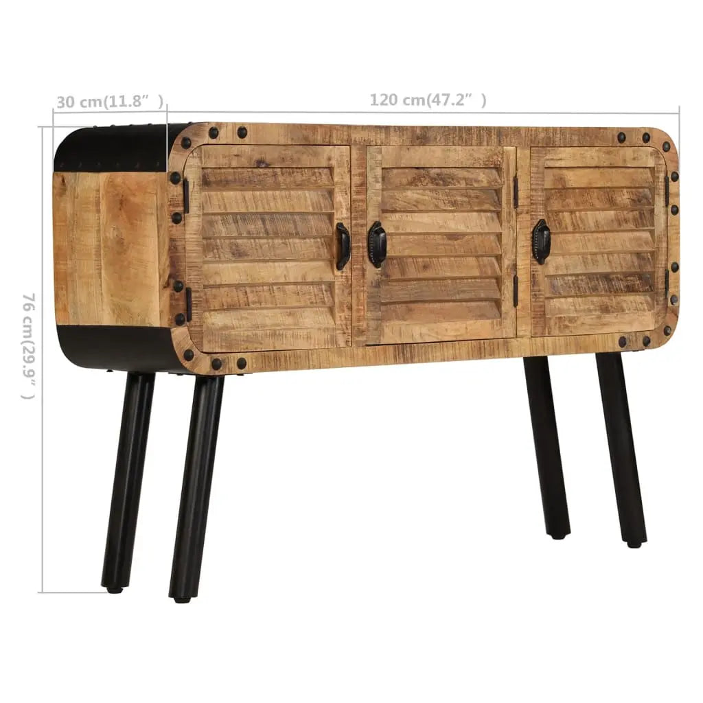 Sideboard Solid Mango Wood - Living with Luxury