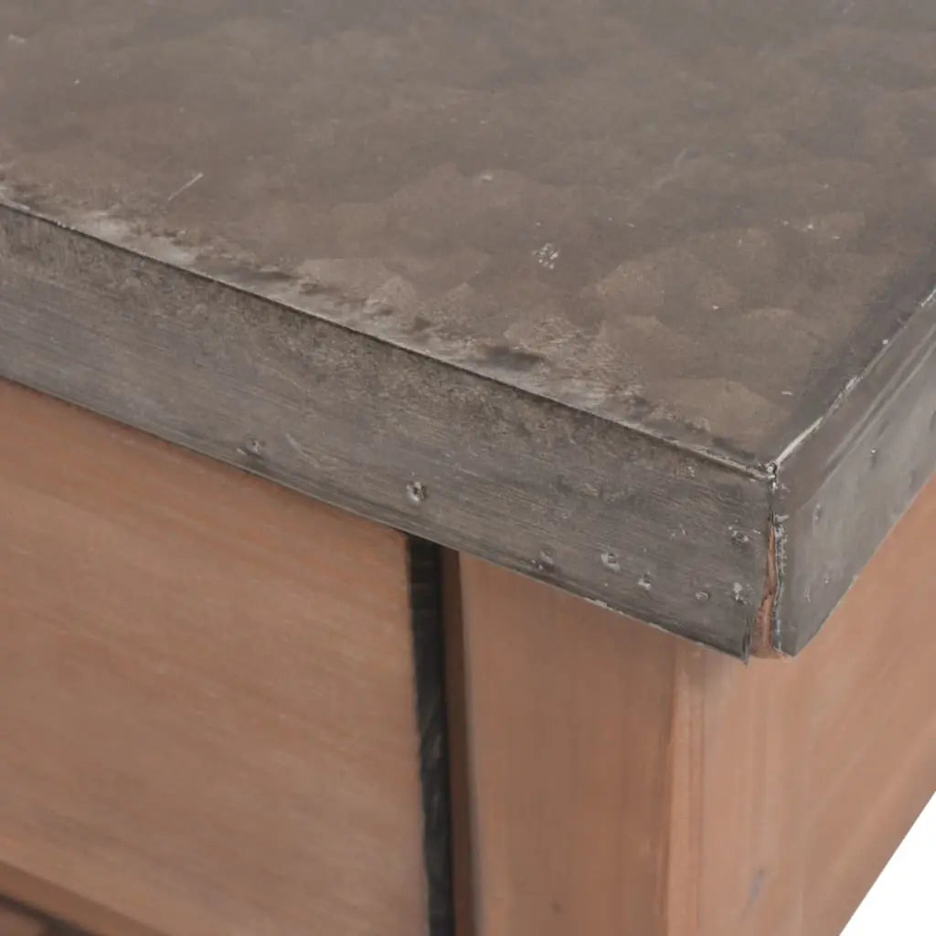 Console Table Solid Fir Wood - Living with Luxury
