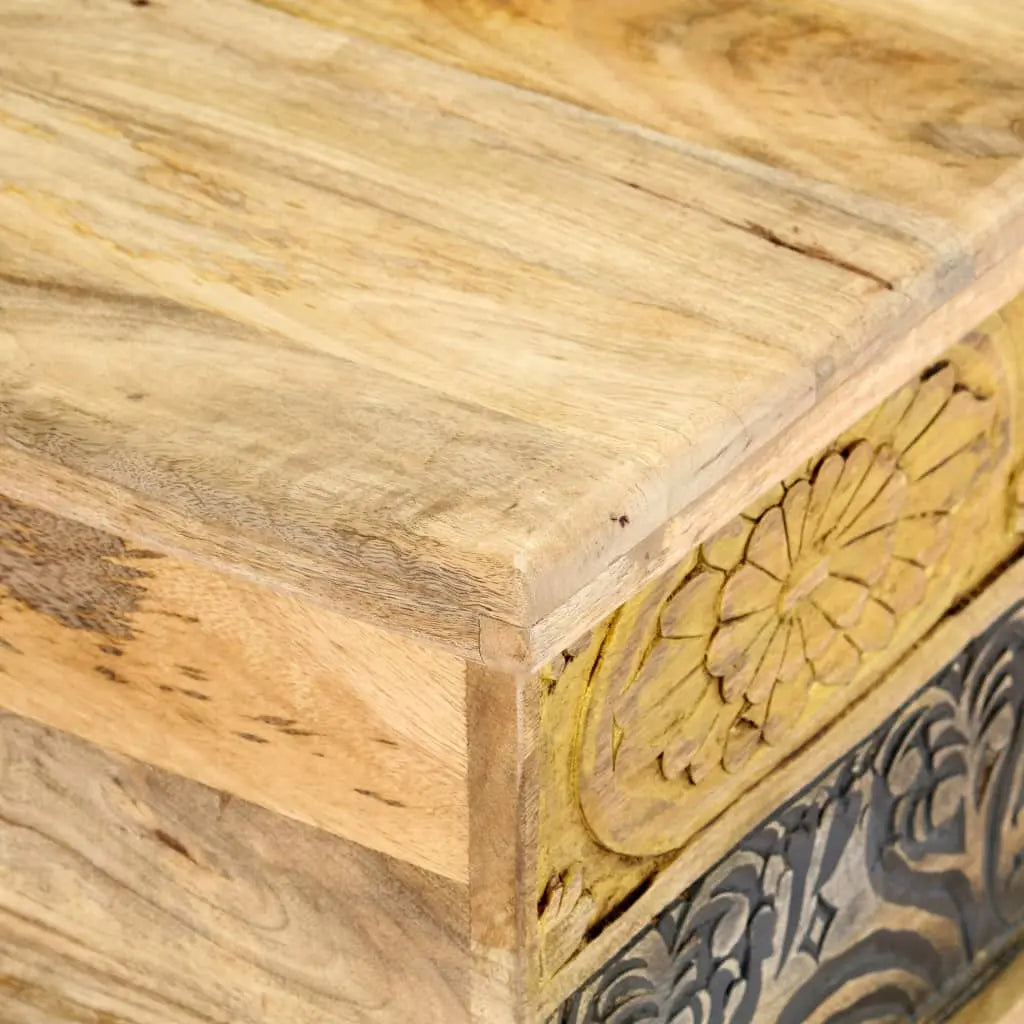 Coffee Table Solid Mango Wood - Living with Luxury