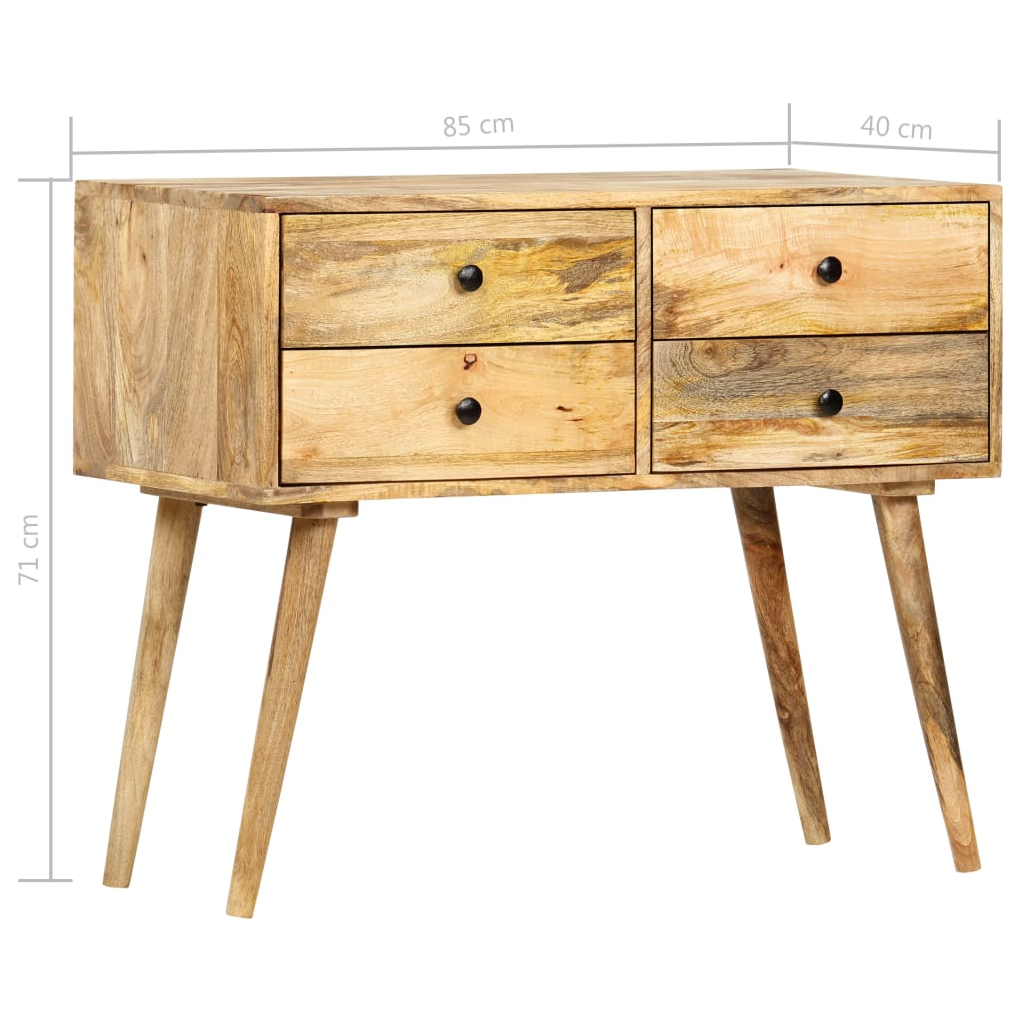 Sideboard Solid Mango Wood Living with Luxury
