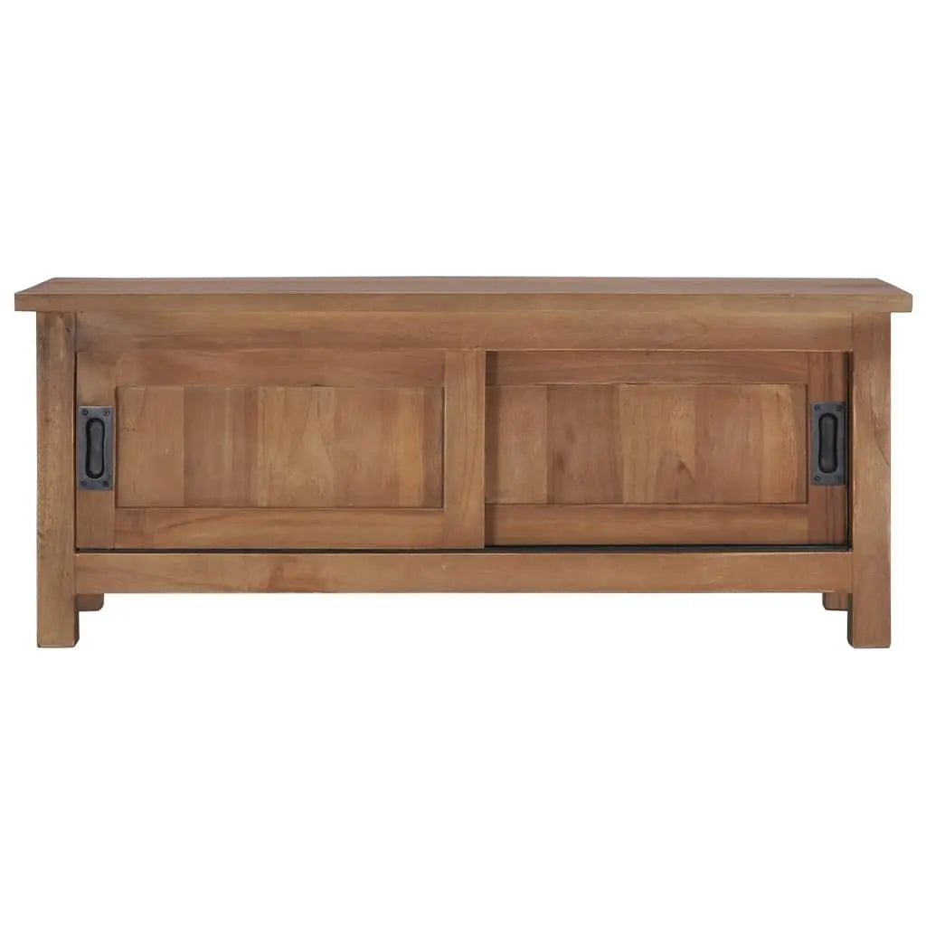 TV Cabinet Solid Teak Wood - Living with Luxury