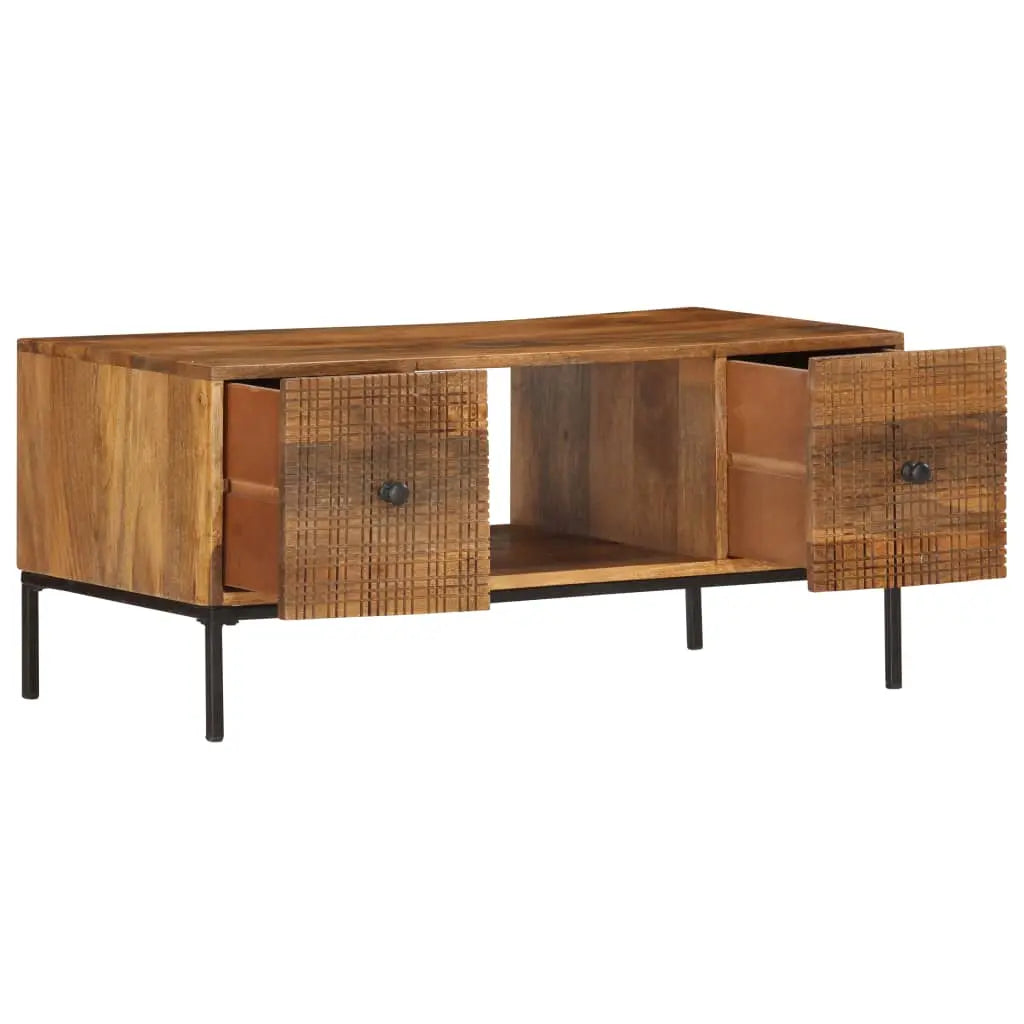 Coffee Table Solid Mango Wood - Living with Luxury