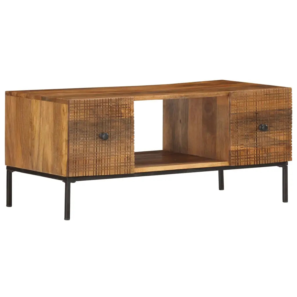 Coffee Table Solid Mango Wood - Living with Luxury