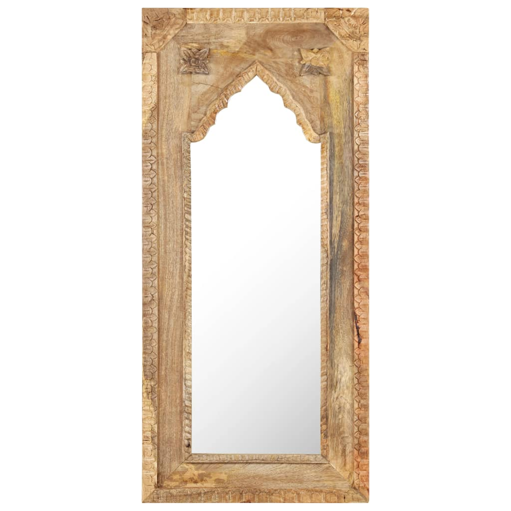 Mirror Solid Mango Wood Living with Luxury