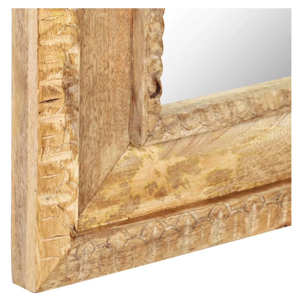 Mirror Solid Mango Wood Living with Luxury