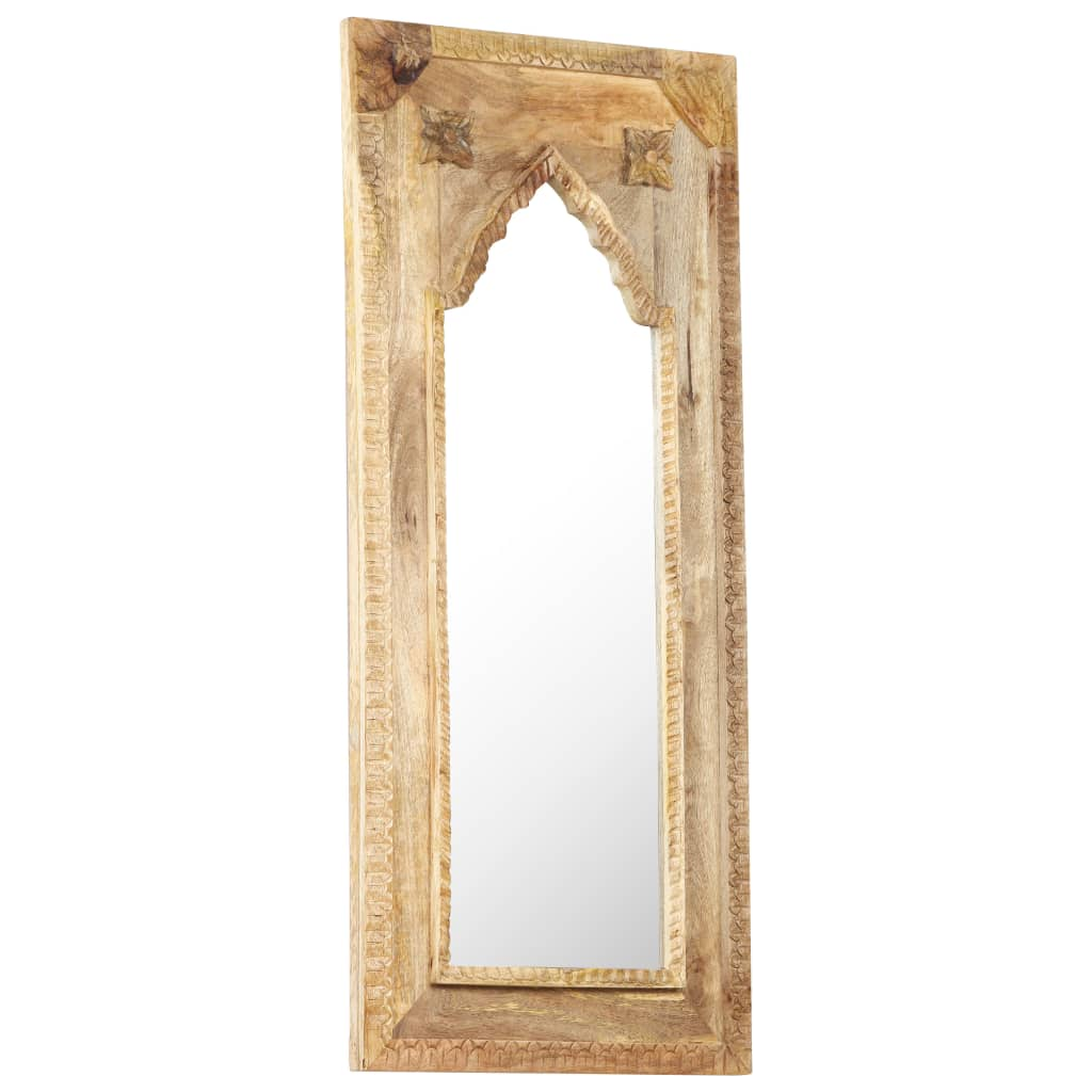 Mirror Solid Mango Wood Living with Luxury