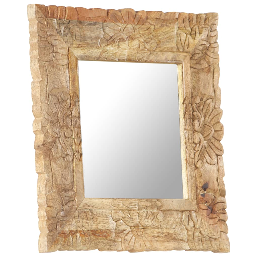 Mirror Solid Mango Wood Living with Luxury