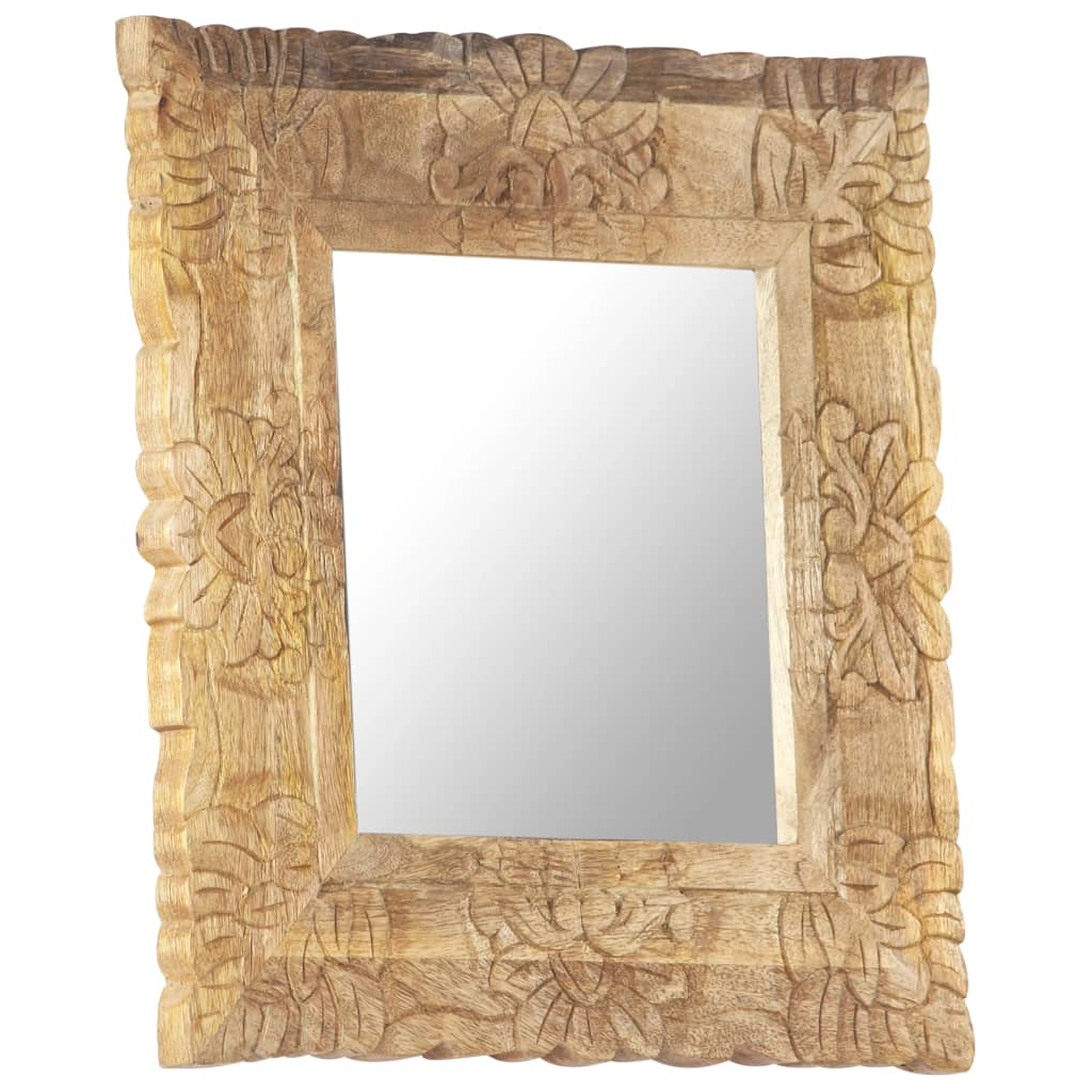 Mirror Solid Mango Wood Living with Luxury