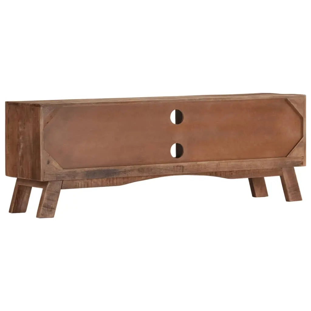 TV Cabinet Rough Mango Wood - Living with Luxury