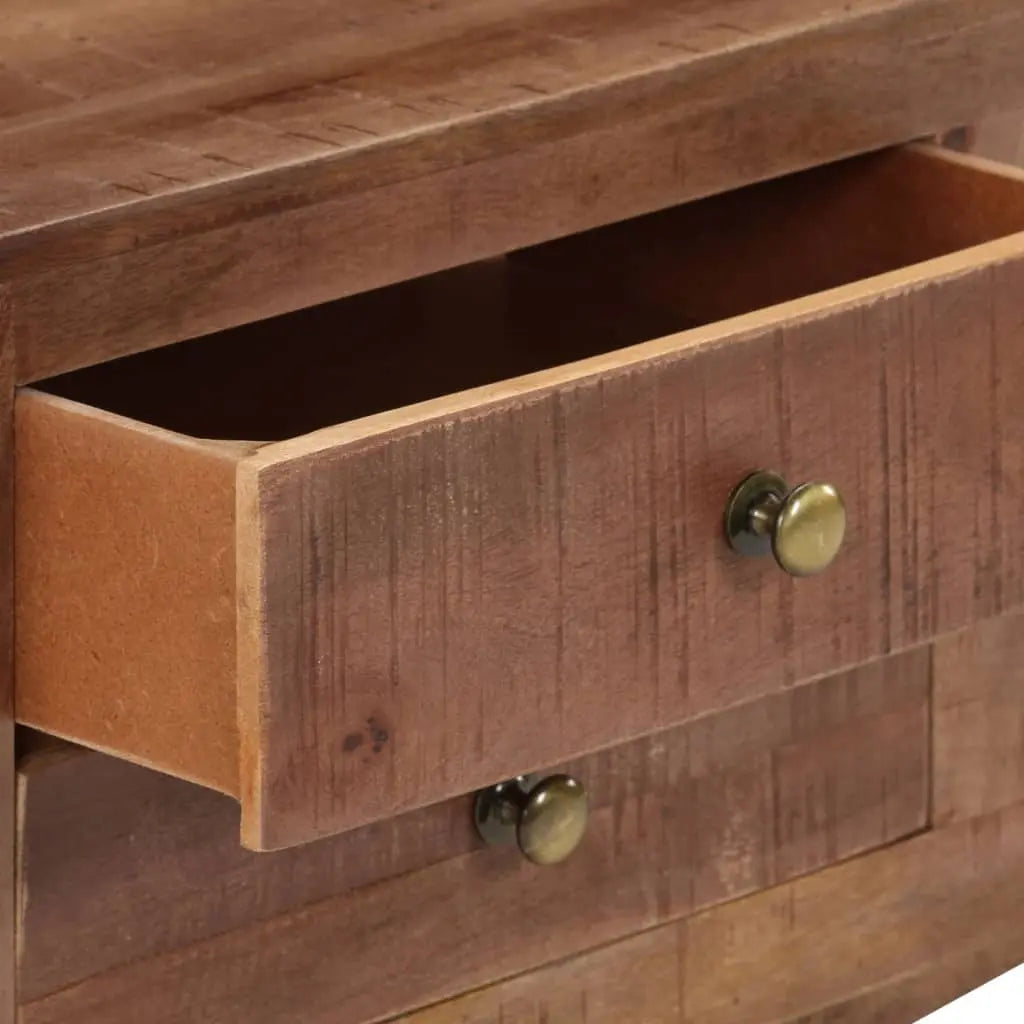 TV Cabinet Rough Mango Wood - Living with Luxury