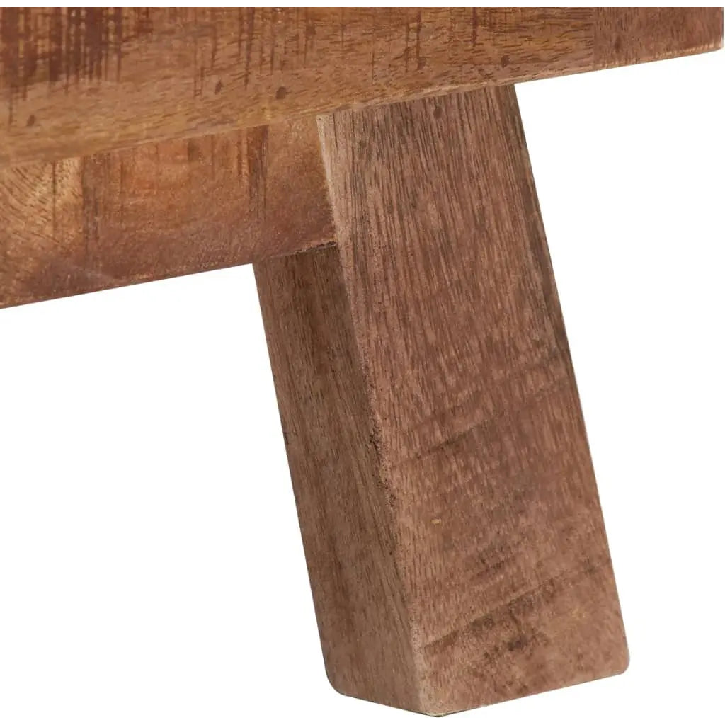 TV Cabinet Rough Mango Wood - Living with Luxury