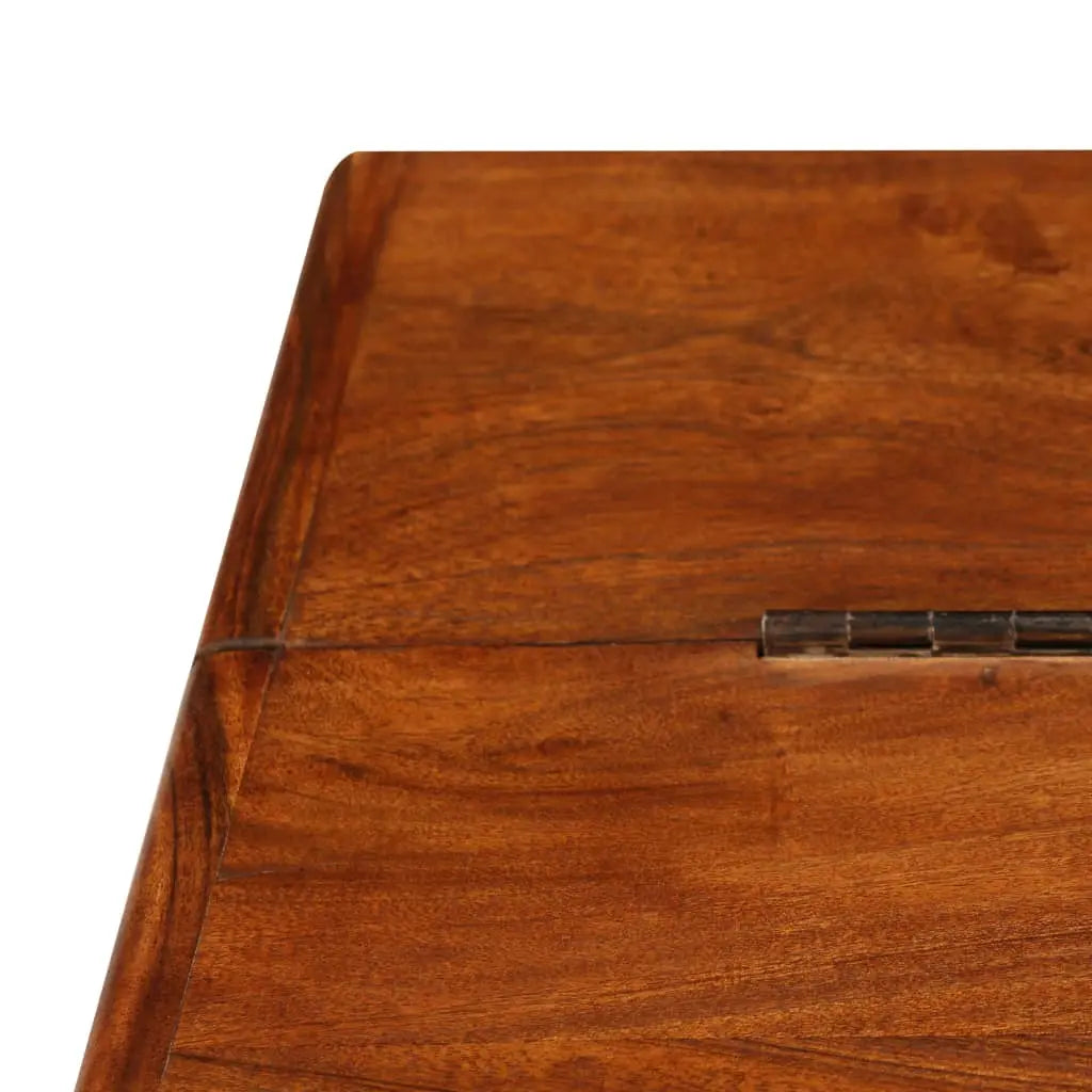 Coffee Table Solid Acacia Wood Honey Finish - Living with Luxury