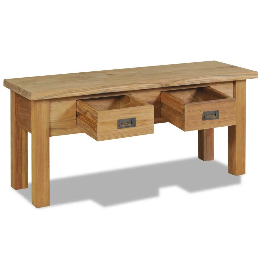 Hall Bench Solid Teak - Living with Luxury