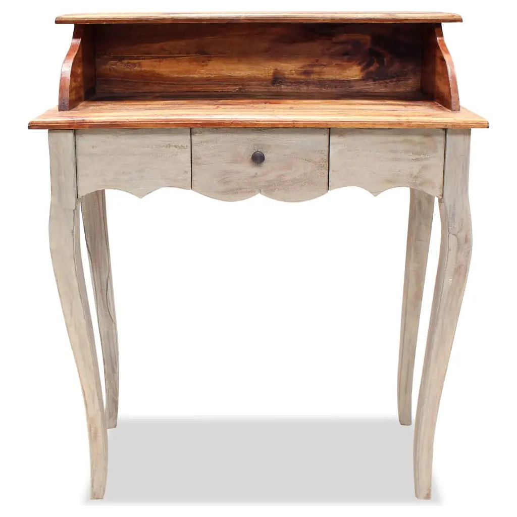 Writing Desk Solid Mahogany Wood - Living with Luxury