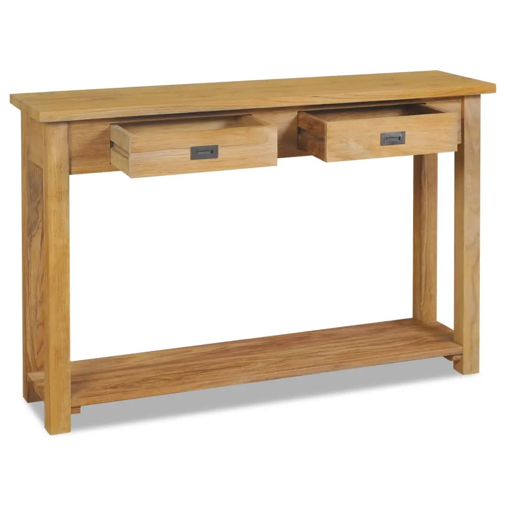 Console Table Solid Teak - Living with Luxury