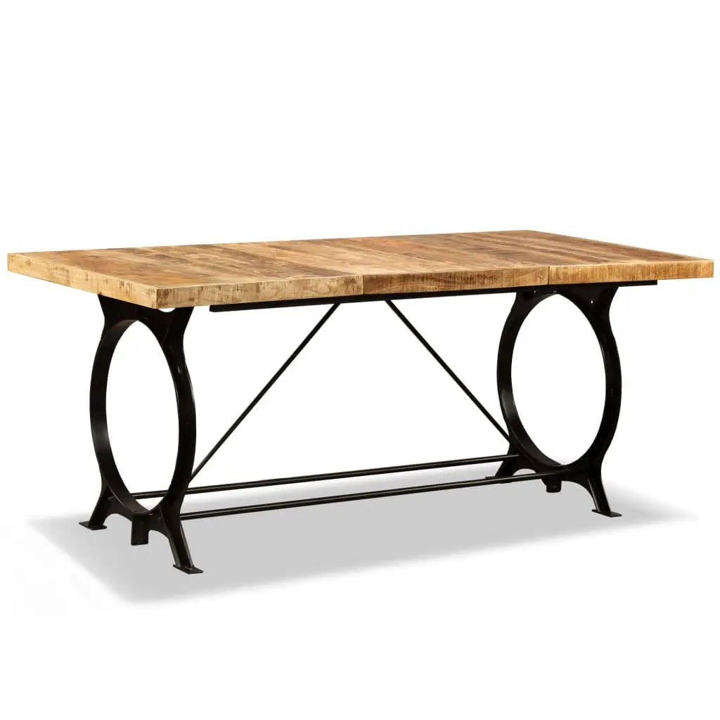 Dining Table Solid Rough Mango Wood 180 cm - Living with Luxury