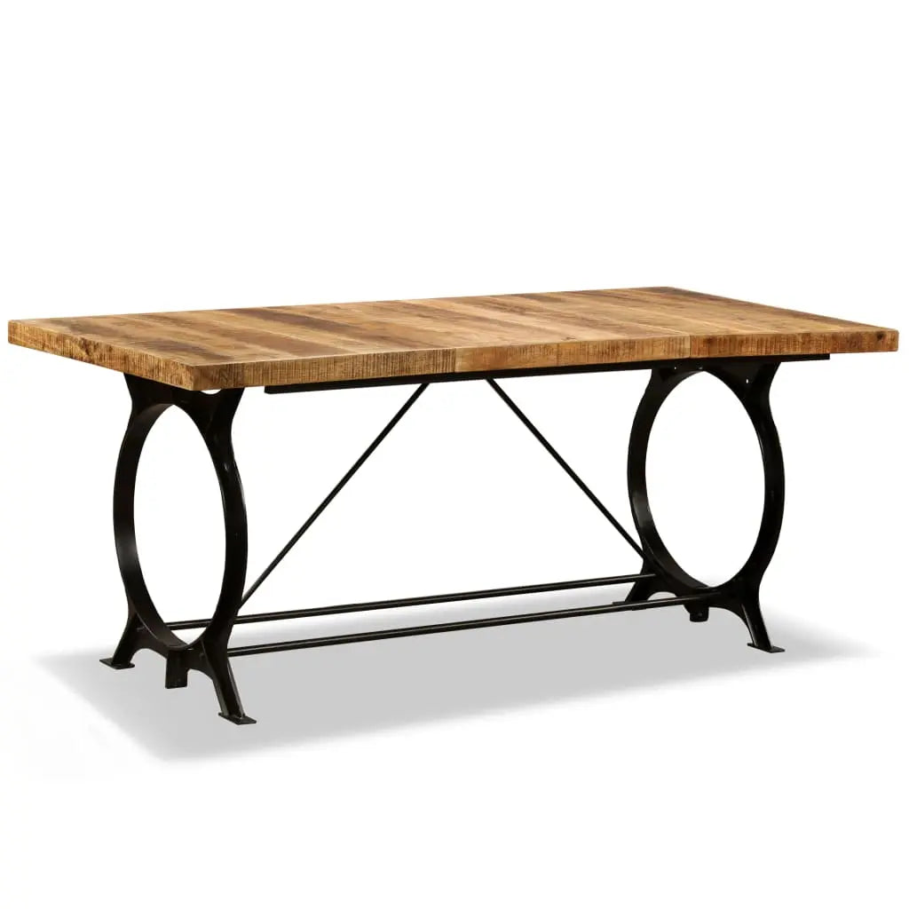 Dining Table Solid Rough Mango Wood 180 cm - Living with Luxury