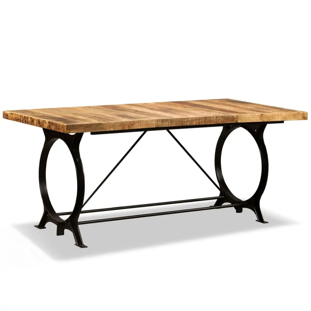 Dining Table Solid Rough Mango Wood 180 cm - Living with Luxury