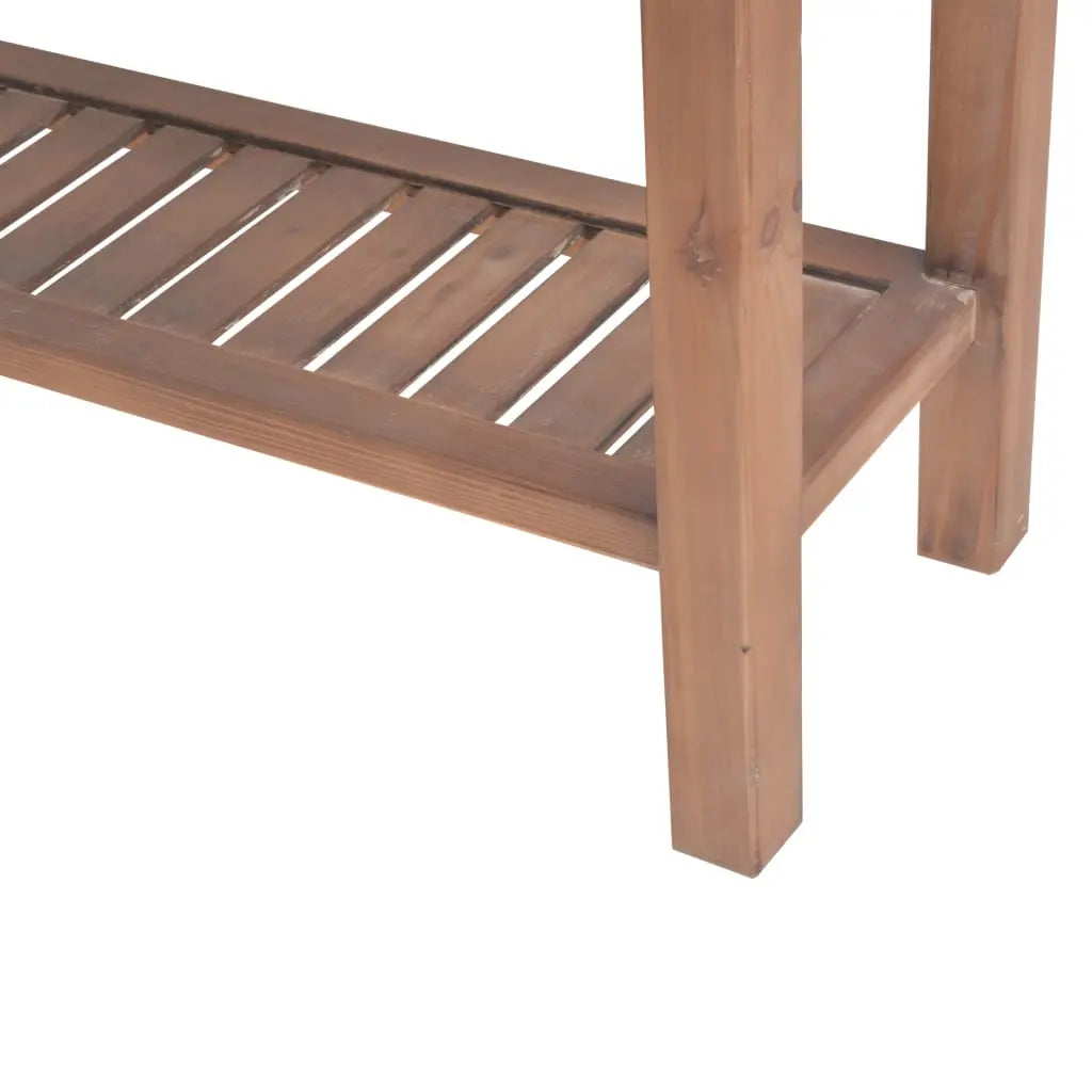 Console Table Solid Fir Wood - Living with Luxury
