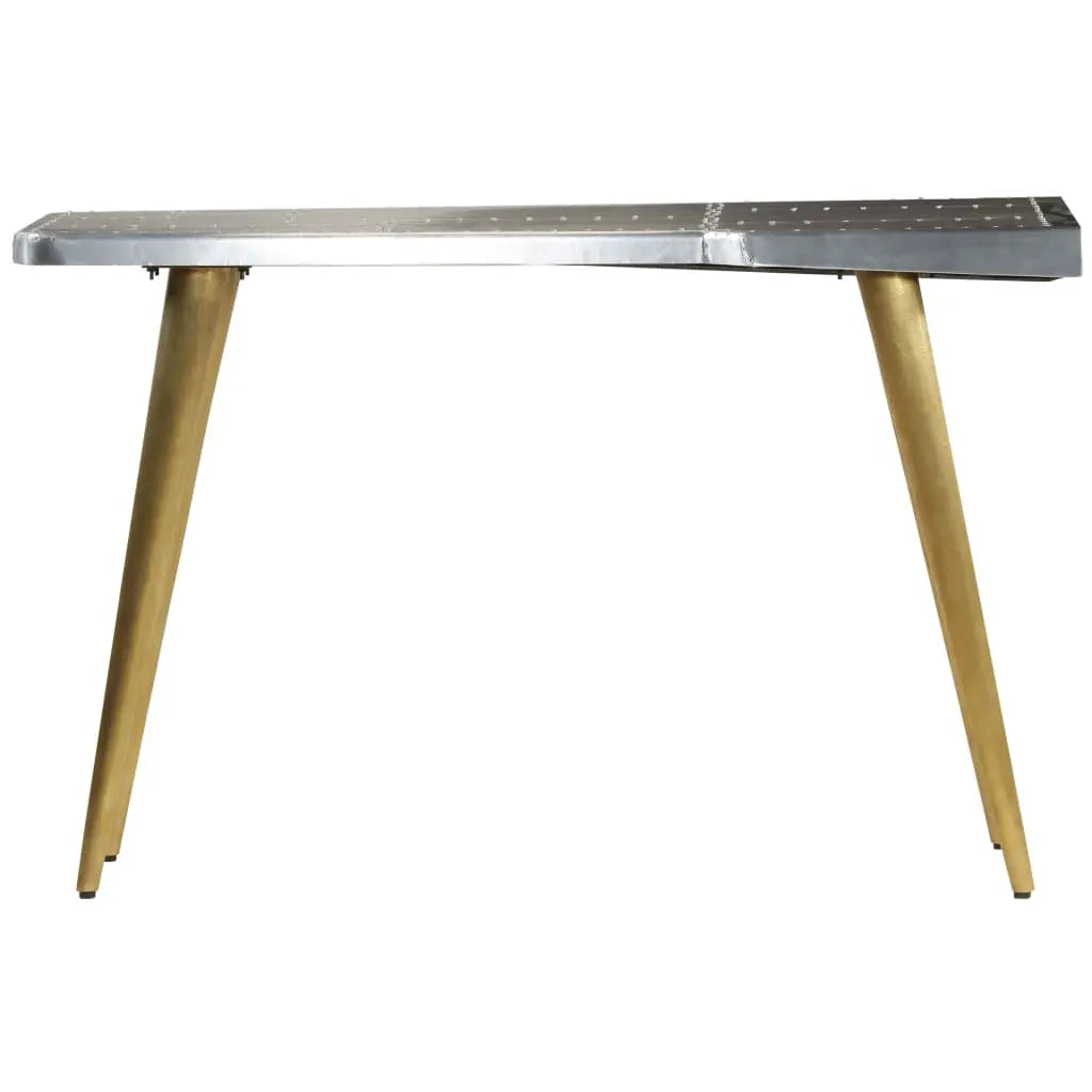Aviator Writing Desk Vintage Aircraft Airman Style - Living with Luxury
