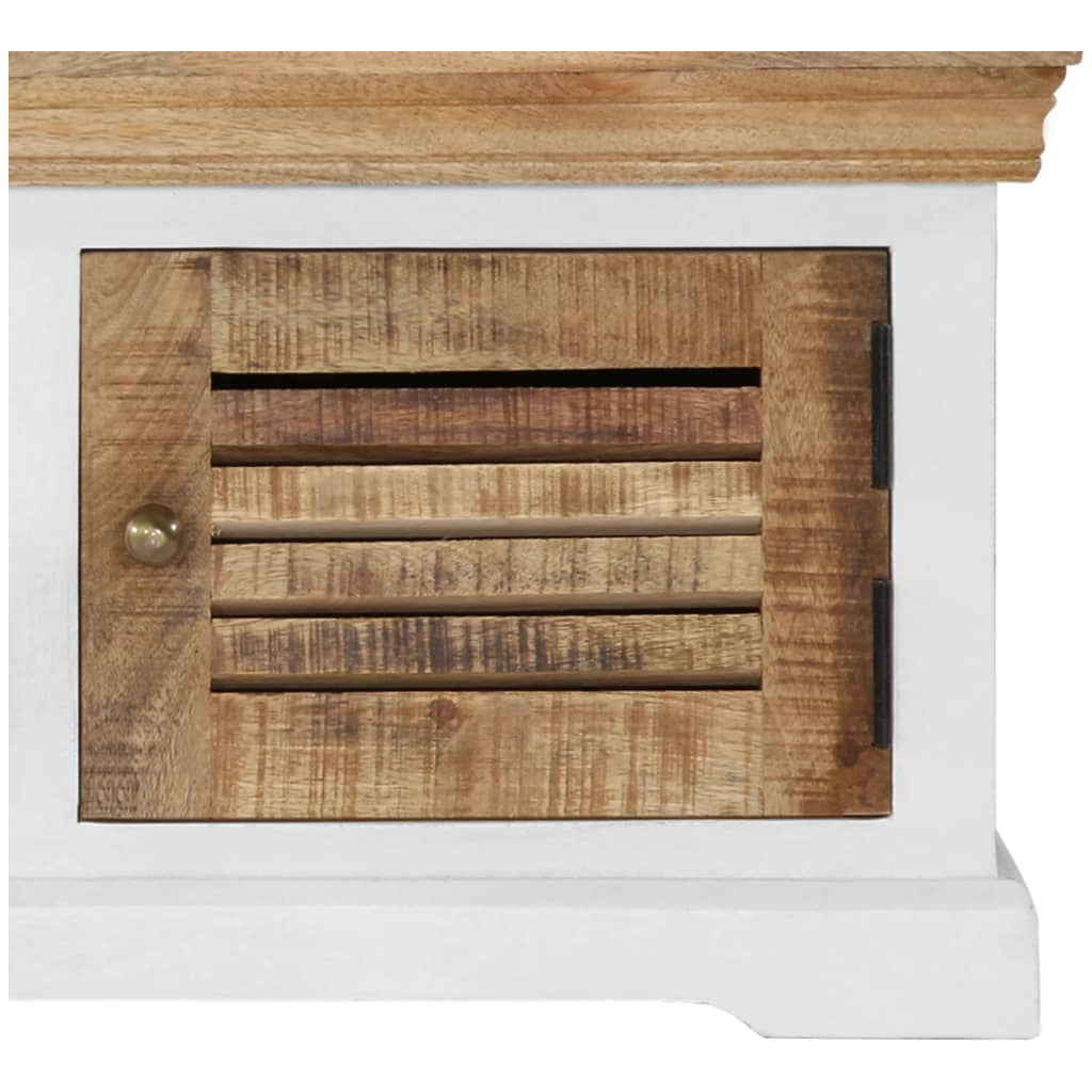 TV Cabinet Solid Mango Wood Living with Luxury