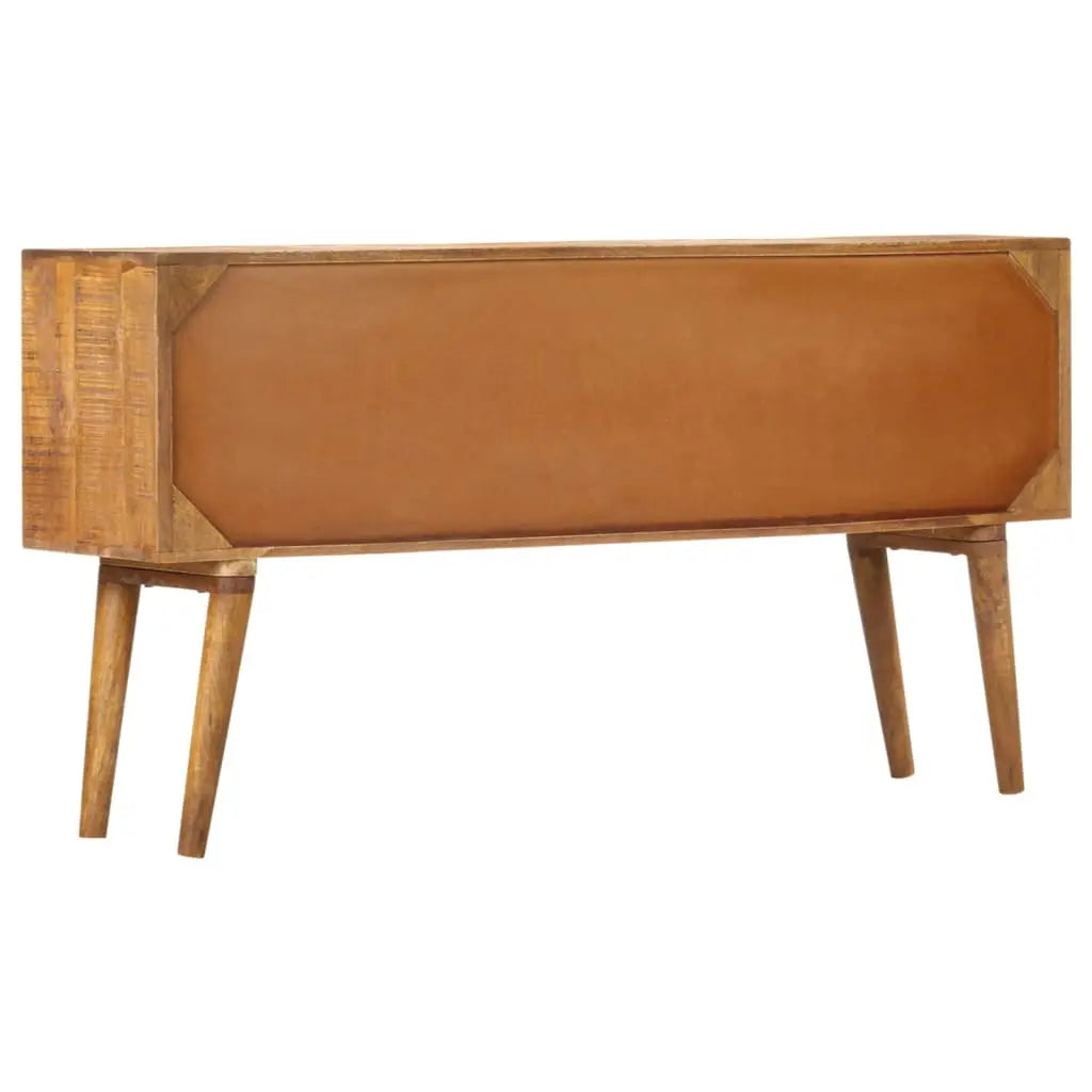 Sideboard with Printed Pattern Solid Mango Wood - Living with Luxury