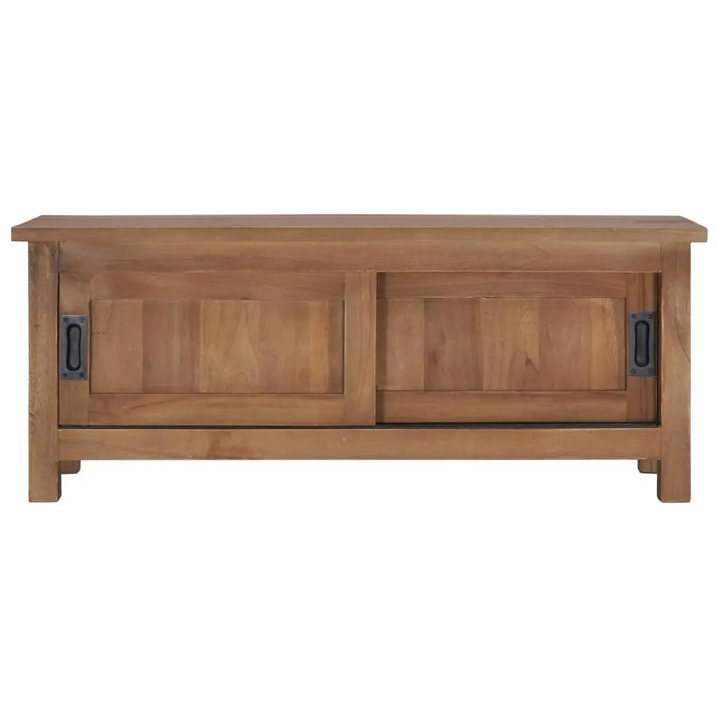 TV Cabinet Solid Teak Wood - Living with Luxury
