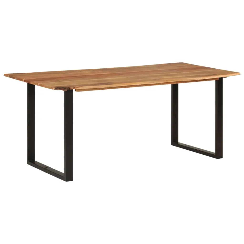 Dining Table Solid Acacia Wood - Living with Luxury