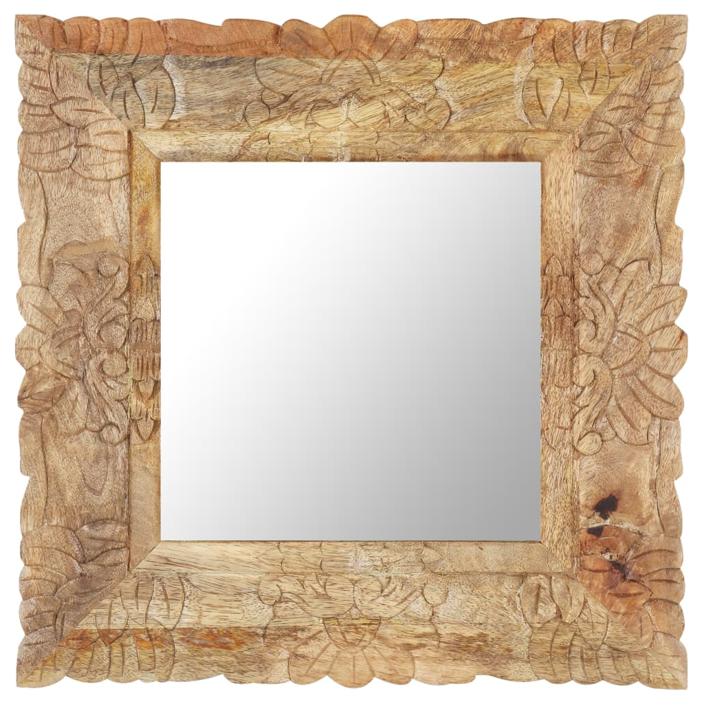 Mirror Solid Mango Wood Living with Luxury