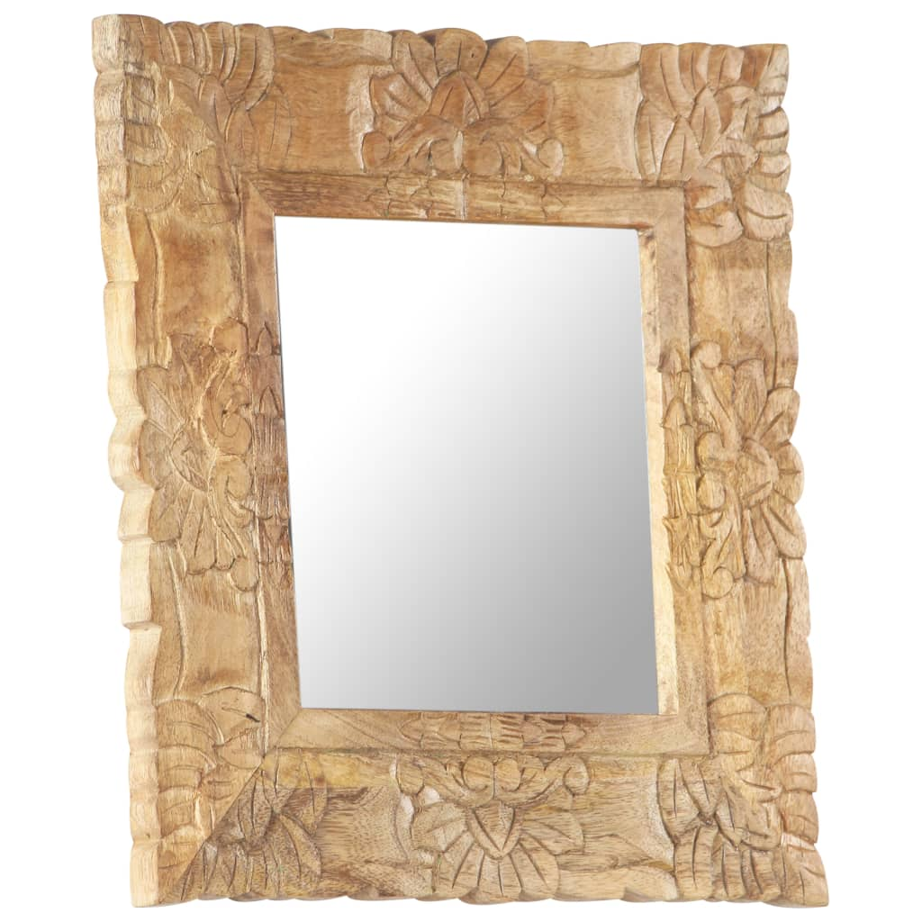 Mirror Solid Mango Wood Living with Luxury