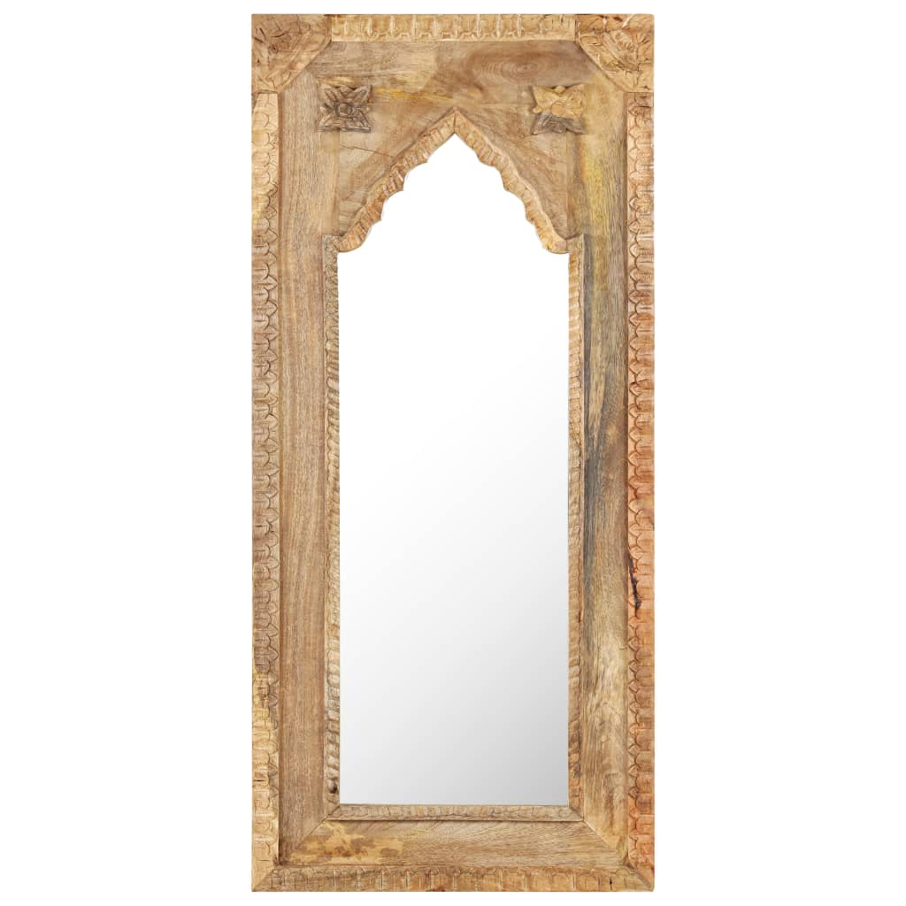 Mirror Solid Mango Wood Living with Luxury