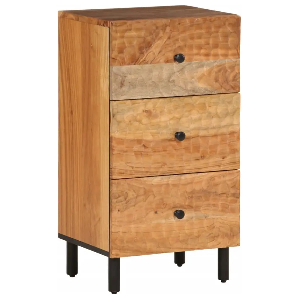 Side Cabinet Solid Wood Acacia - Living with Luxury