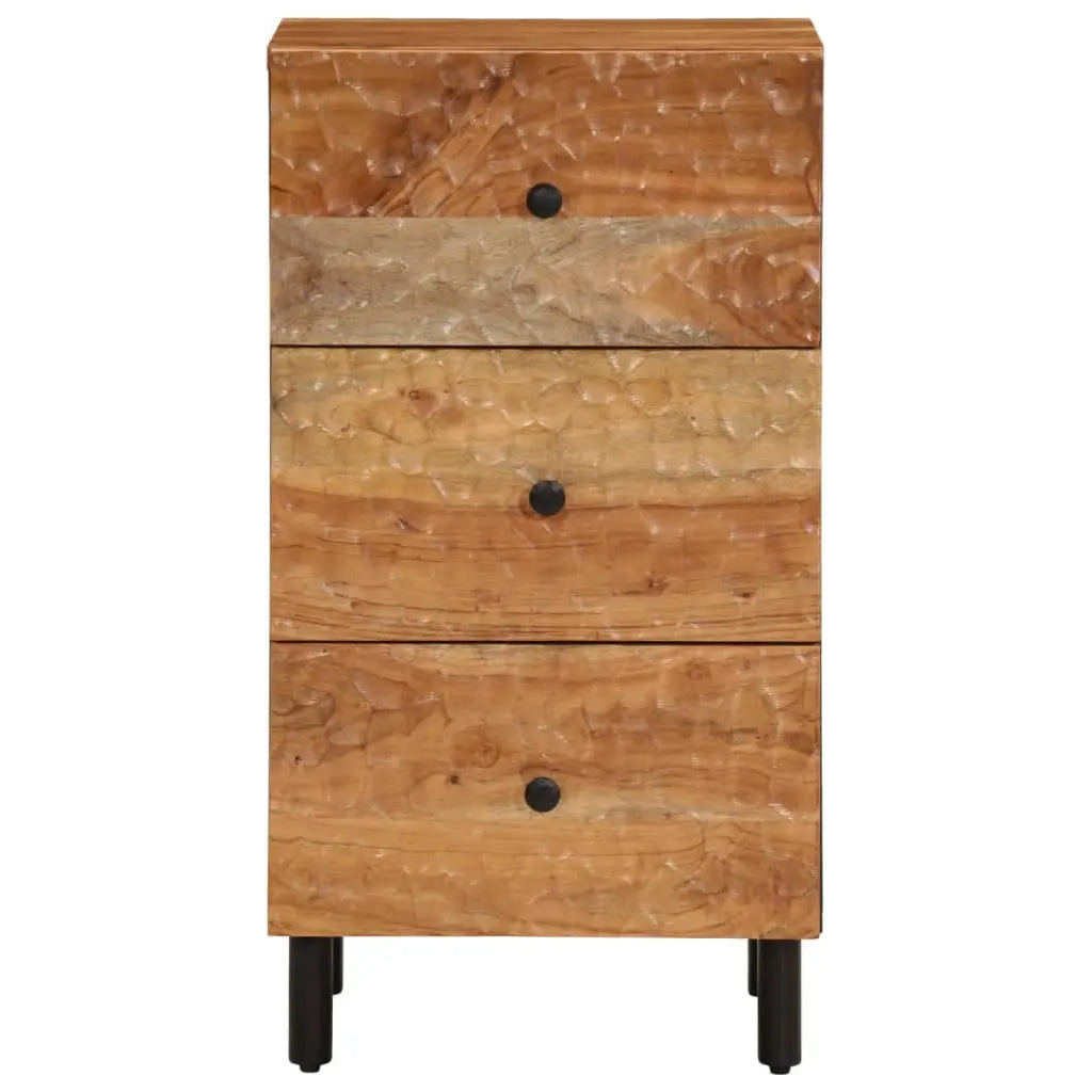 Side Cabinet Solid Wood Acacia - Living with Luxury