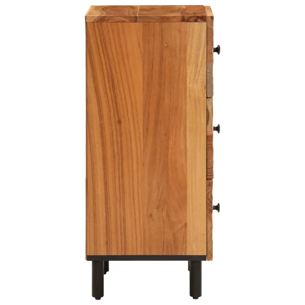 Side Cabinet Solid Wood Acacia - Living with Luxury