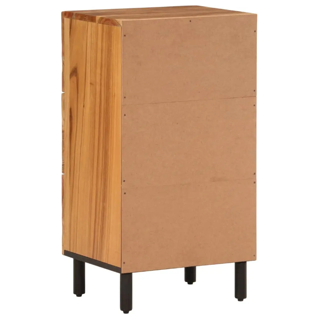 Side Cabinet Solid Wood Acacia - Living with Luxury