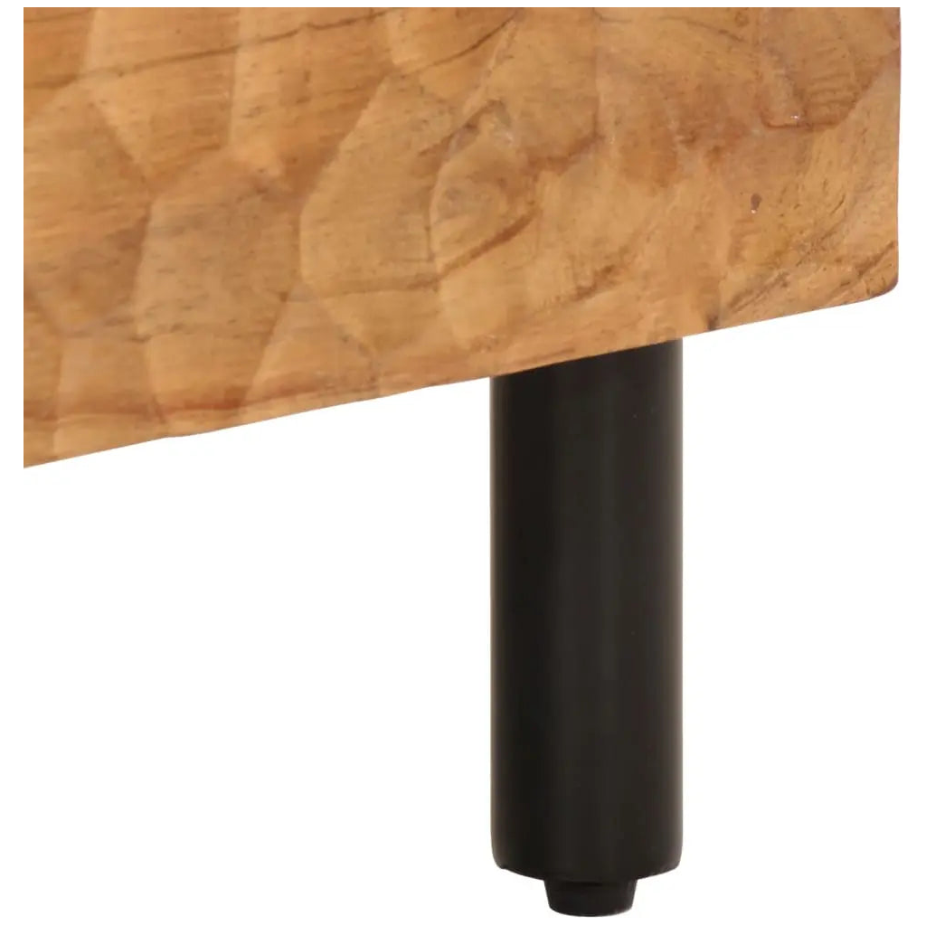 Side Cabinet Solid Wood Acacia - Living with Luxury