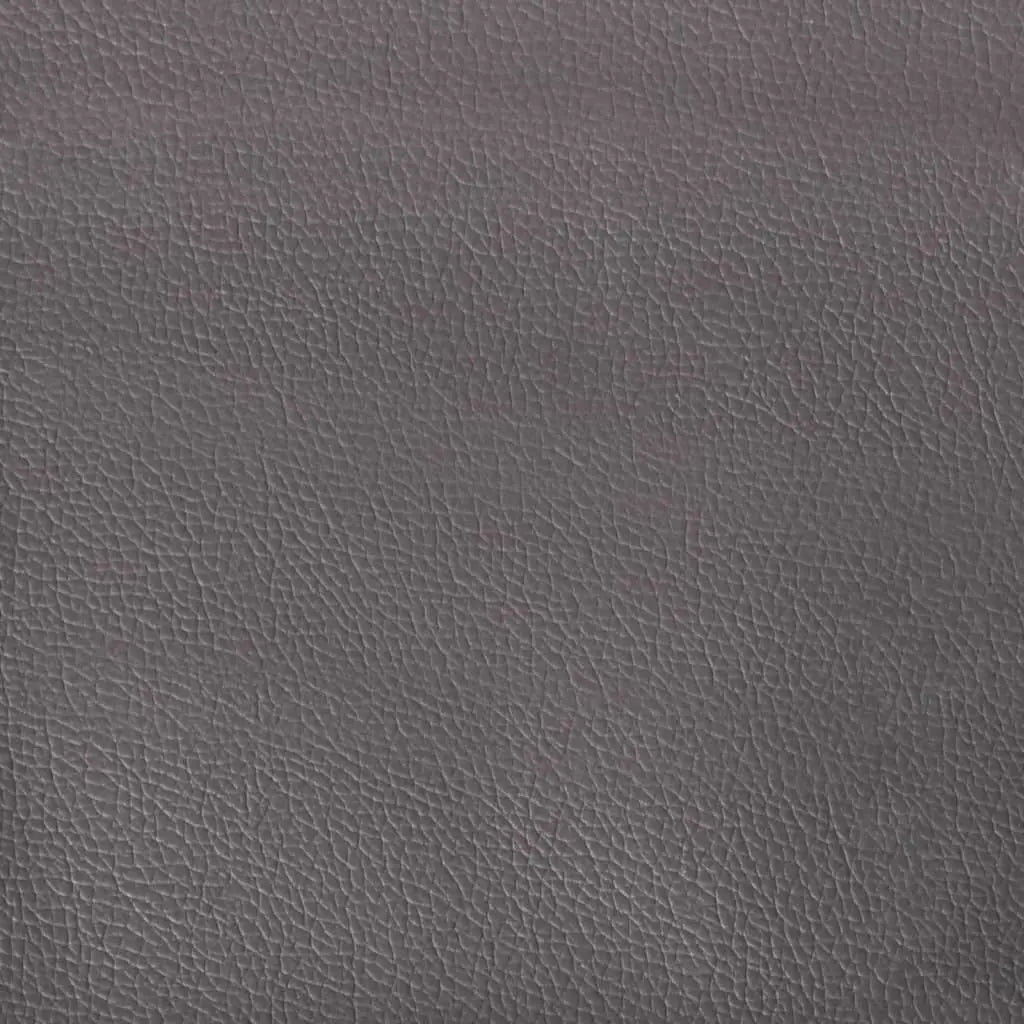 Bed Frame without Mattress Grey Faux Leather - Living with Luxury