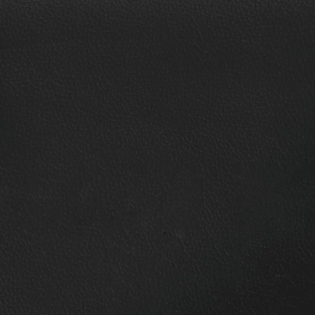 Bed Frame without Mattress Black Super King Faux Leather - Living with Luxury