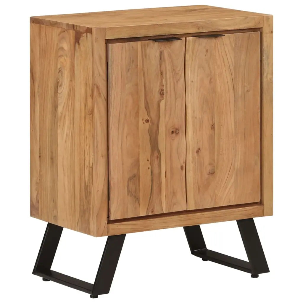 Sideboard with 2 Doors Solid Wood Acacia - Living with Luxury