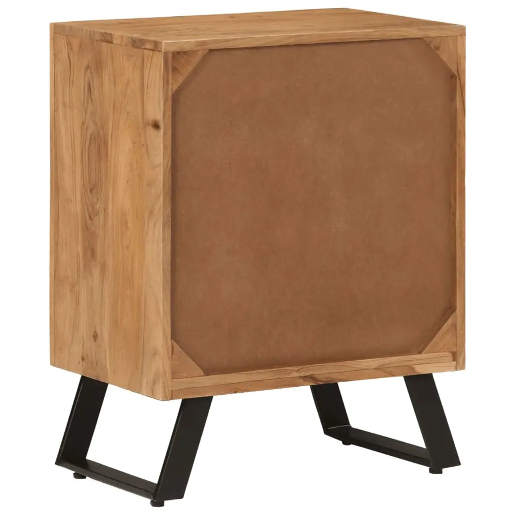 Sideboard with 2 Doors Solid Wood Acacia - Living with Luxury