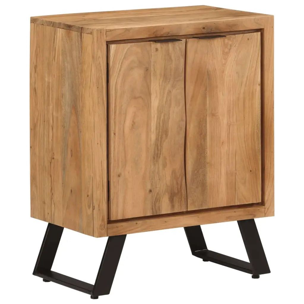 Sideboard with 2 Doors Solid Wood Acacia - Living with Luxury