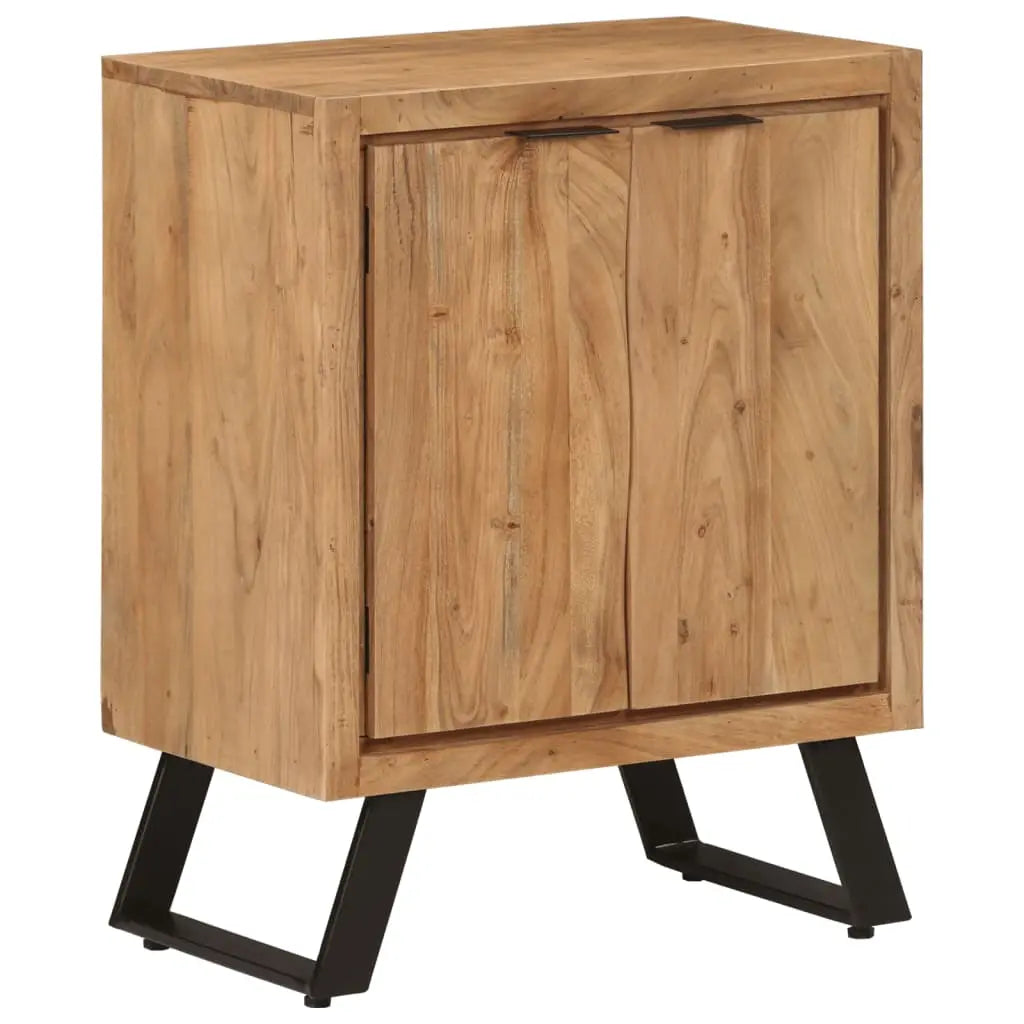 Sideboard with 2 Doors Solid Wood Acacia - Living with Luxury
