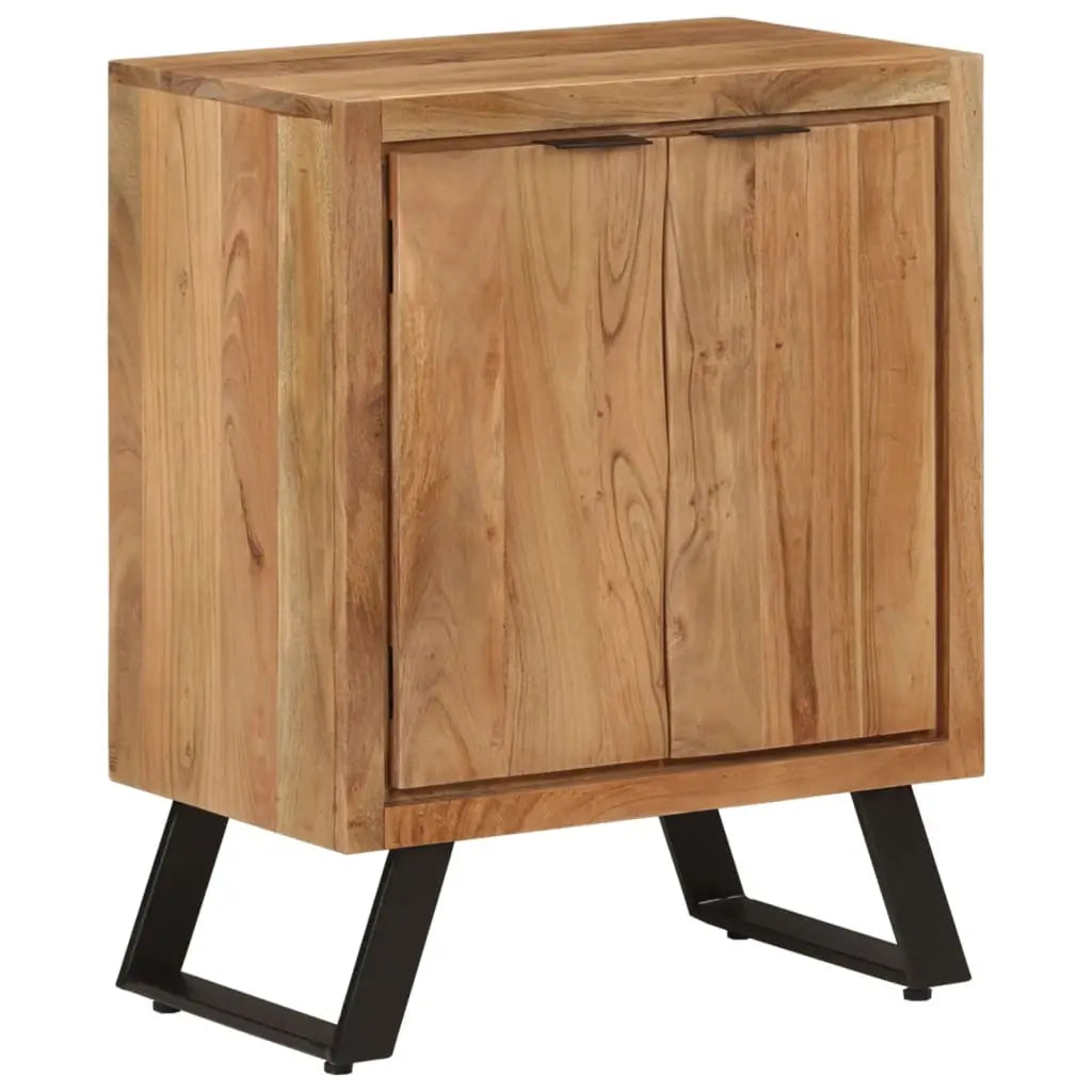 Sideboard with 2 Doors Solid Wood Acacia - Living with Luxury